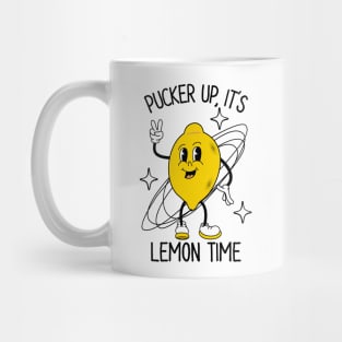 Pucker Up It's Lemon Time Mug